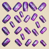 12 Sizes-24 Pcs Press On Nails Y1312