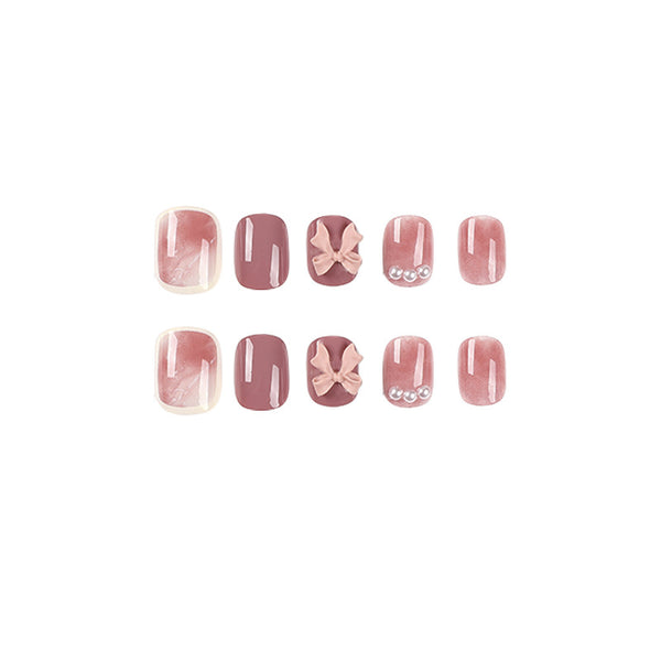 12 Sizes-24 Pcs Press On Nails JP1116