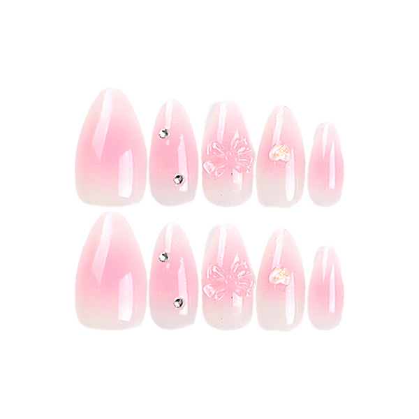 12 Sizes-24 Pcs Press On Nails JP2769
