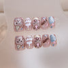 12 Sizes-24 Pcs Press On Nails MY057