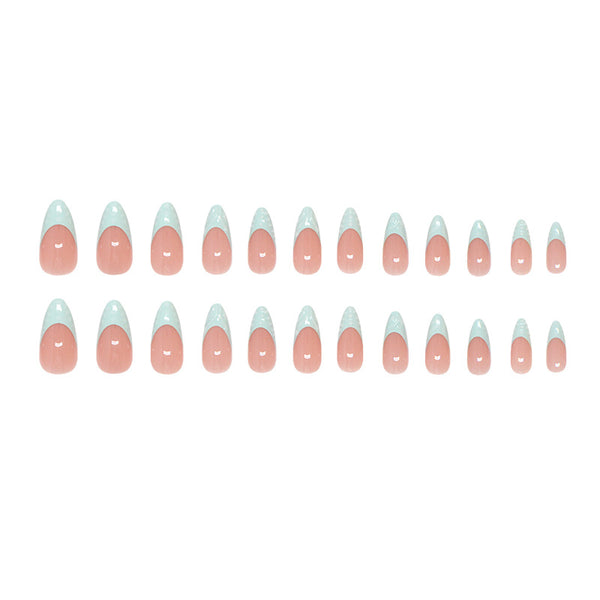 12 Sizes-24 Pcs Press On Nails W1808