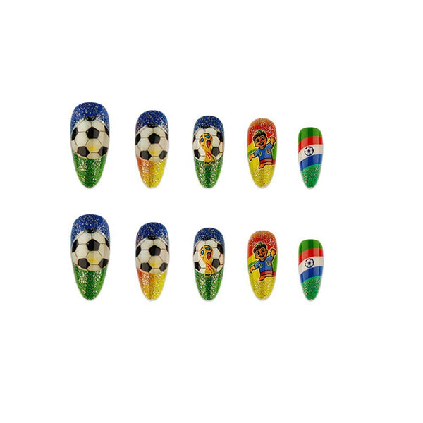 12 Sizes-24 Pcs Press On Nails y2065-z-24