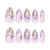 12 Sizes-24 Pcs Press On Nails JP3760