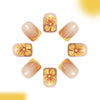 12 Sizes-24 Pcs Press On Nails C1630