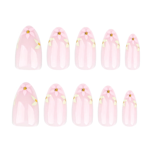12 Sizes-24 Pcs Press On Nails JP3708