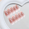 12 Sizes-24 Pcs Press On Nails R935