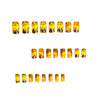 12 Sizes-24 Pcs Press On Nails Y254