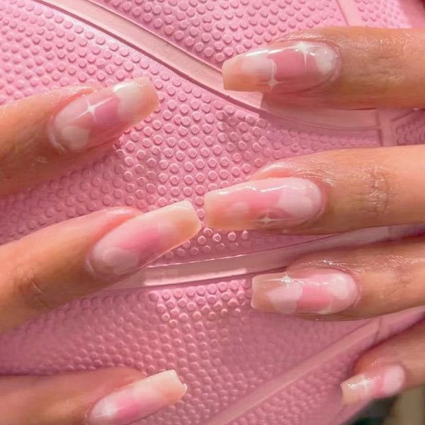 12 Sizes-24 Pcs Press On Nails JP3112
