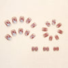12 Sizes-24 Pcs Press On Nails Z566
