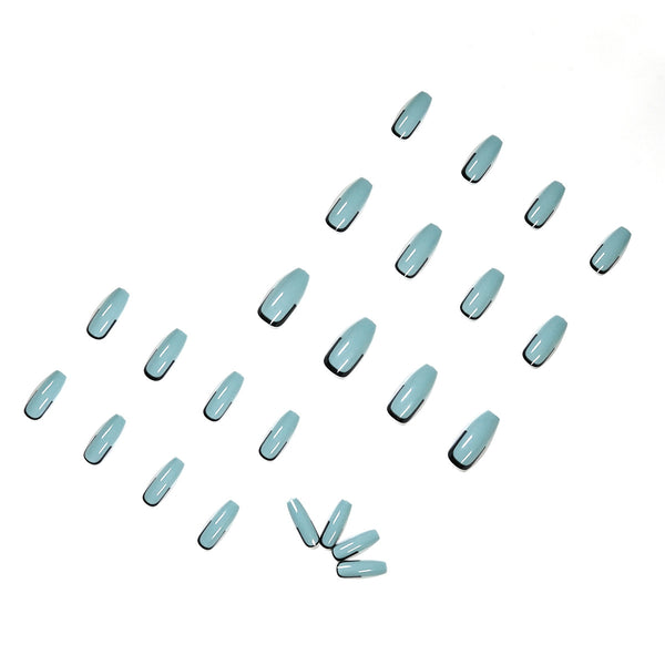 12 Sizes-24 Pcs Press On Nails JP1164