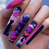12 Sizes-24 Pcs Press On Nails Y213