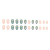 12 Sizes-24 Pcs Press On Nails W590