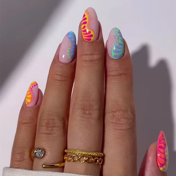 30 Pcs Press On Nails W1736