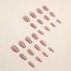 12 Sizes-24 Pcs Press On Nails R737
