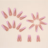 12 Sizes-24 Pcs Press On Nails W461