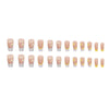 12 Sizes-24 Pcs Press On Nails W611