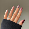 12 Sizes-24 Pcs Press On Nails JP3121