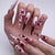 12 Sizes-24 Pcs Press On Nails JP3423