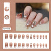 12 Sizes-24 Pcs Press On Nails MY016