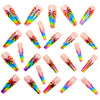 12 Sizes-24 Pcs Press On Nails Y896