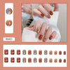 12 Sizes-24 Pcs Press On Nails R687
