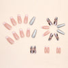 12 Sizes-24 Pcs Press On Nails W401