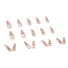 12 Sizes-24 Pcs Press On Nails W051