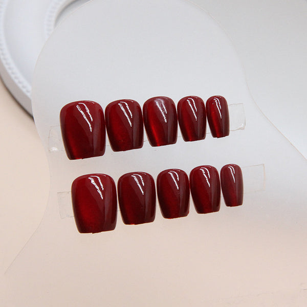 12 Sizes-24 Pcs Press On Nails MY012