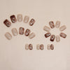 12 Sizes-24 Pcs Press On Nails R827