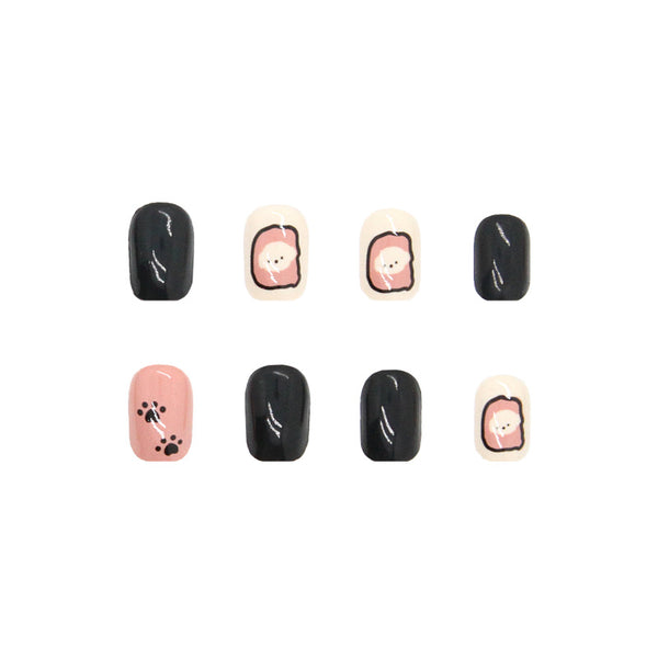 12 Sizes-24 Pcs Press On Nails R616