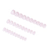 12 Sizes-24 Pcs Press On Nails JP3730