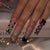 12 Sizes-24 Pcs Press On Nails JP4300