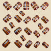 12 Sizes-24 Pcs Press On Nails Y1790