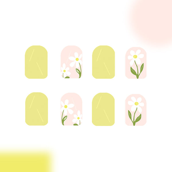 12 Sizes-24 Pcs Press On Nails C965