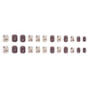 12 Sizes-24 Pcs Press On Nails W1137