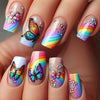 12 Sizes-24 Pcs Press On Nails Y584