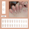 12 Sizes-24 Pcs Press On Nails Z641