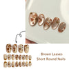 12 Sizes-24 Pcs Press On Nails JB1313