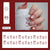 12 Sizes-24 Pcs Press On Nails My154