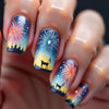 12 Sizes-24 Pcs Press On Nails Y1544