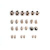 12 Sizes-24 Pcs Press On Nails Z210