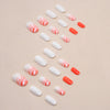 12 Sizes-24 Pcs Press On Nails W1280