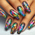 12 Sizes-24 Pcs Press On Nails Y443
