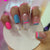 12 Sizes-24 Pcs Press On Nails W1153