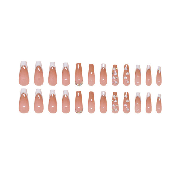 12 Sizes-24 Pcs Press On Nails Z908