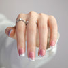 12 Sizes-24 Pcs Press On Nails JP2728