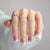 12 Sizes-24 Pcs Press On Nails JP2728