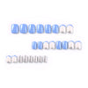 12 Sizes-24 Pcs Press On Nails JP2628