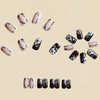 12 Sizes-24 Pcs Press On Nails Y1157