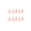 12 Sizes-24 Pcs Press On Nails JP2412